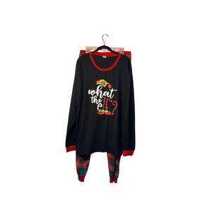 Iffei mens 2p. What the elf Christmas pajama set S/XL